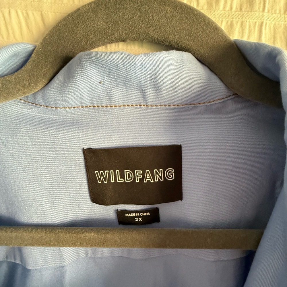 Wildfang Light Blue Utility Jumpsuit - Picture 5 of 8